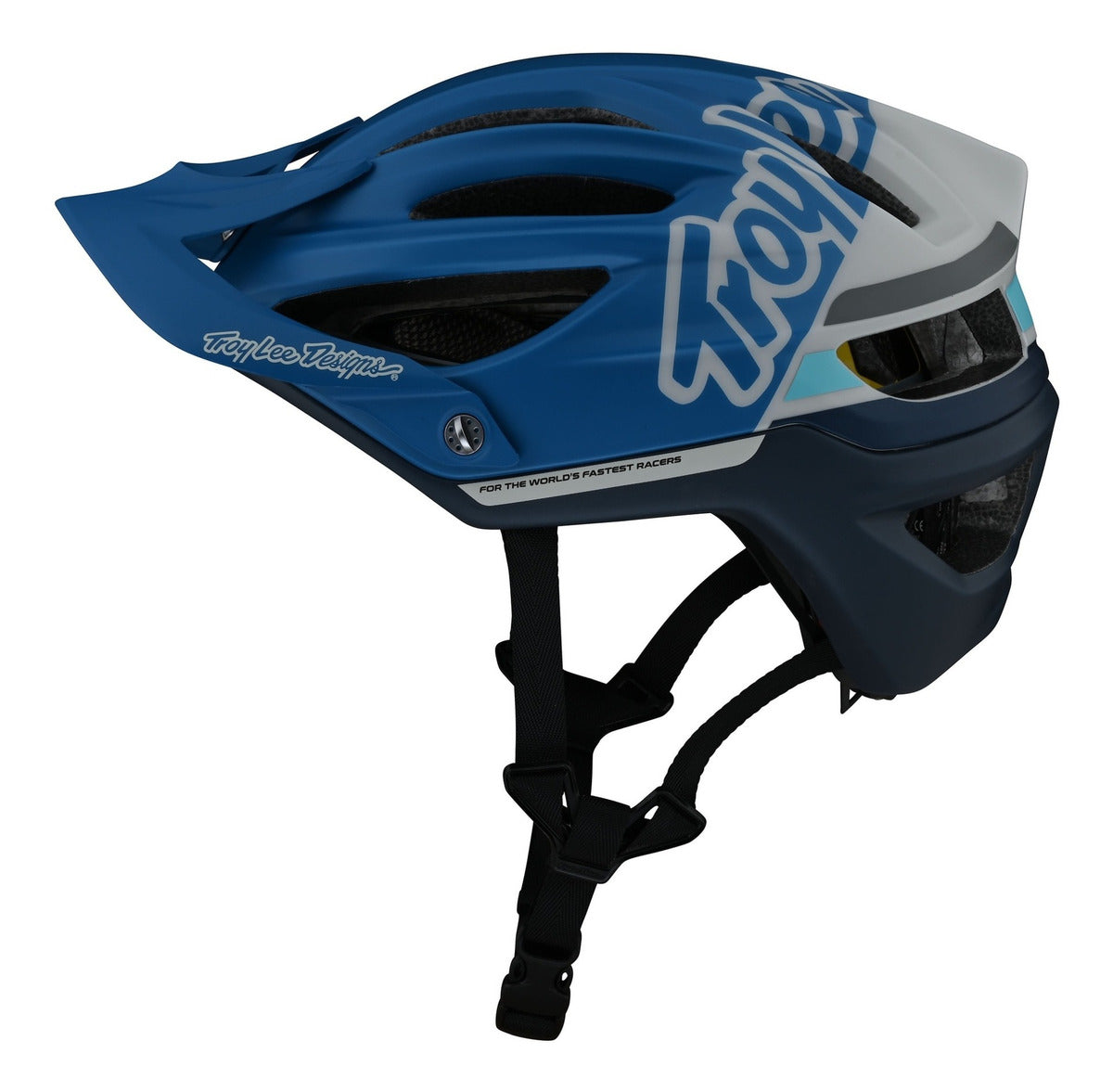 Casco Troy Lee Designs A2 con Mips Silhouette Blue